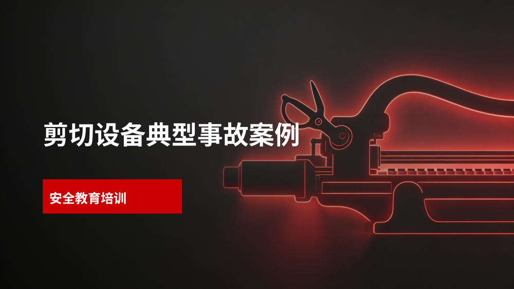 剪切设备事故案例安全教育