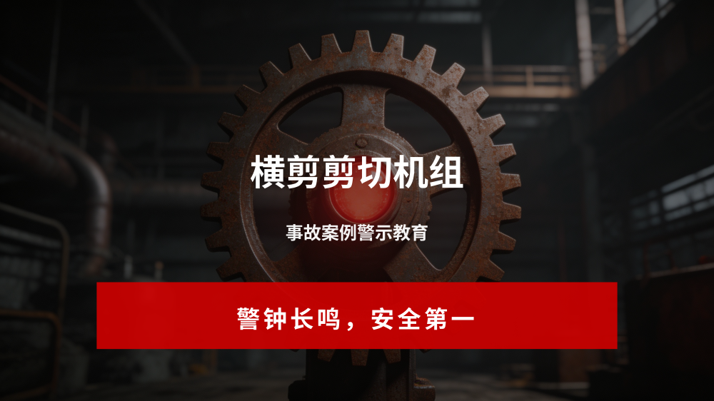 横剪剪切机组事故案例警示教育